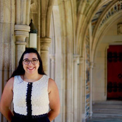 Martina Zafferani at the Duke Chapel